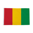 Flagmania Guinea 3ft x 2ft Polyester Flag on white background