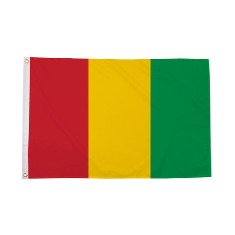 Flagmania Guinea 8ft x 5ft polyester flag