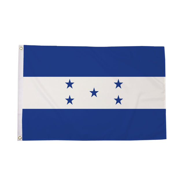 Flagmania Honduras 3ft x 2ft Polyester Flag on white background
