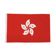 Flagmania Hong Kong New 3ft x 2ft Polyester Flag on white background