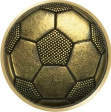 Attack Strike Football Trophy | Black Resin Award | Free Engraving 160mm