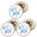 3 x Its A Boy D1 (BU29) Lapel Pin Badges