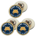 3 x Home Guard D3 (BU29) Lapel Pin Badges