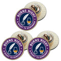 3 x Burns Night D3 (BU29) Lapel Pin Badges