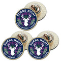 3 x Burns Night D2 (BU29) Lapel Pin Badges