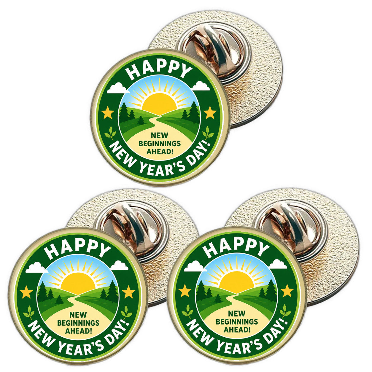 3 x Agatha Christie D1 (BU29) Lapel Pin Badges