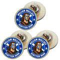3 x William Wallace Scotland D4 (BU29) Lapel Pin Badges