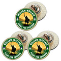 3 x William Wallace Scotland D2 (BU29) Lapel Pin Badges