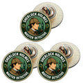 3 x Sherlock Holmes D4 (BU29) Lapel Pin Badges