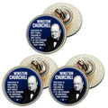 3 x Winston Churchill D3 (BU29) Lapel Pin Badges