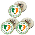 3 x United Ireland D3 (BU29) Lapel Pin Badges
