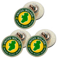 3 x United Ireland D2 (BU29) Lapel Pin Badges