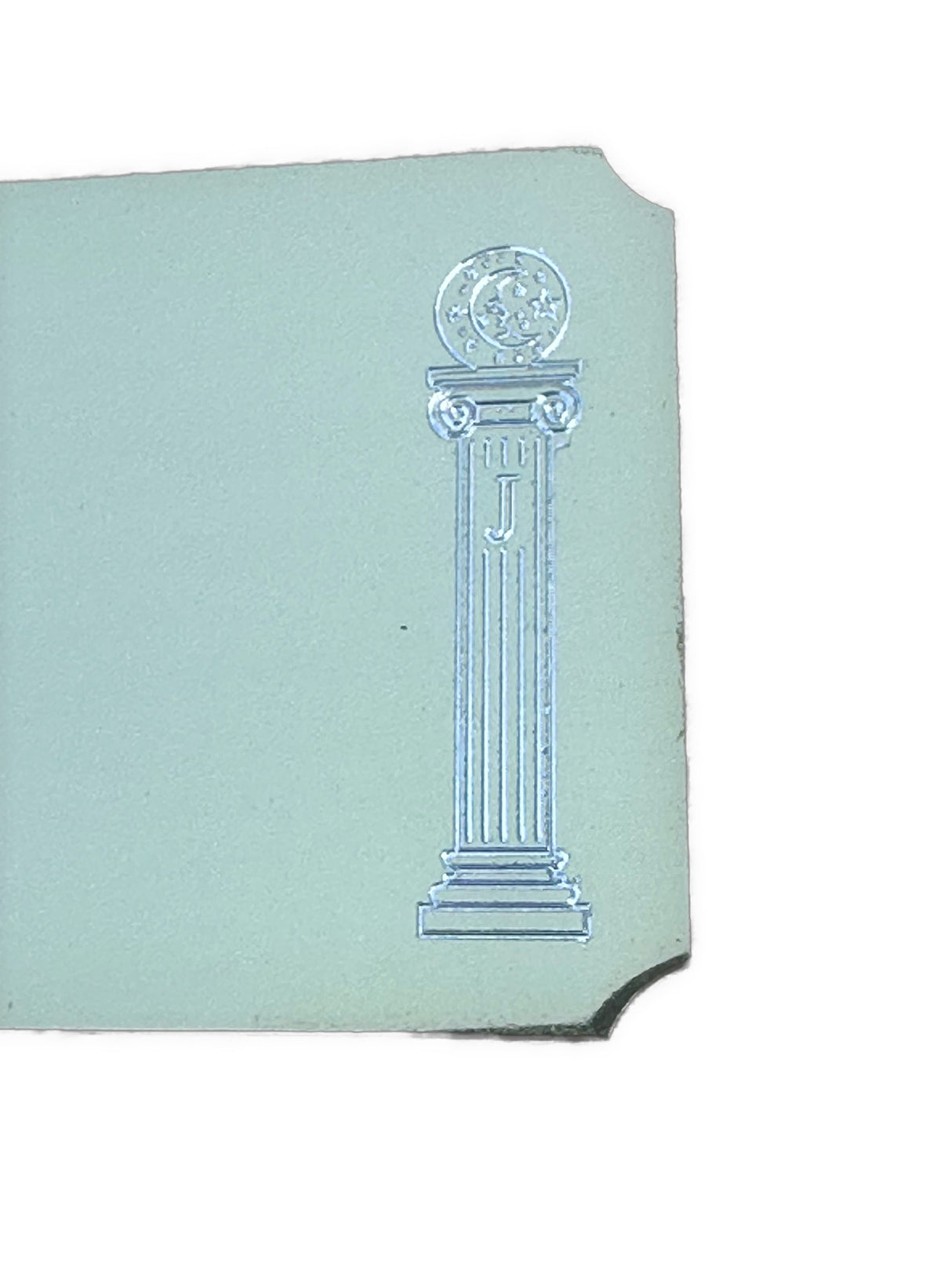 Personalised Masonic Gold Plate (MP110) 82 mm x 38 mm