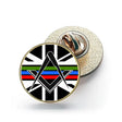Union Jack Emergency Services No G – 26mm Economy Masonic Badge with Butterfly Clutch (M10) 