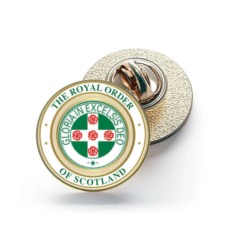 Roya Order Of Scotland – 26mm Economy Masonic Badge with Butterfly Clutch (M10)