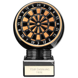 Personalised Black Viper Legend Darts Award 125mm – Gold & Black with Free Engraving