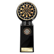 Personalised Black Viper Legend Darts Award 190mm – Gold & Black with Free Engraving