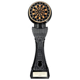 Personalised Black Viper Tower Darts Award 235mm – Gold & Black with Free Engraving
