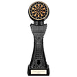Personalised Black Viper Tower Darts Award 300mm – Gold & Black with Free Engraving