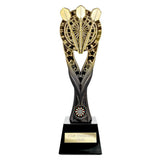Personalised Large Extreme Darts 260mm – Gold and Black with Free Engraving