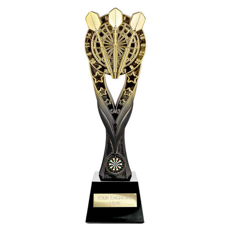 Personalised Large Extreme Darts 290mm – Gold and Black with Free Engraving