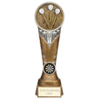 Personalised Ikon Tower Darts Award 225mm – Gold and Silver with Free Engraving