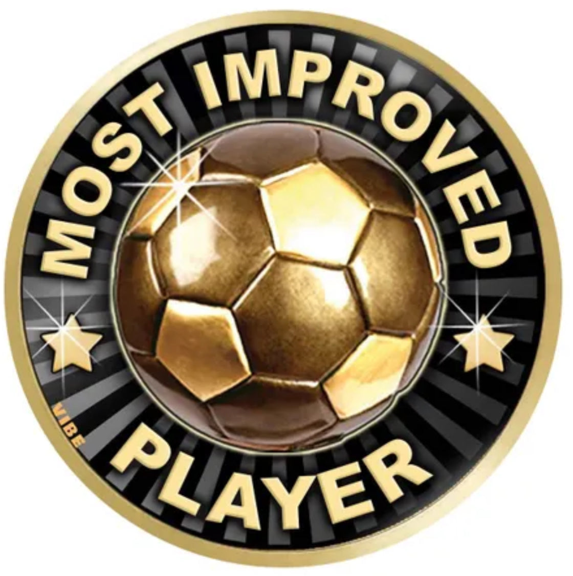 Attack Strike Football Trophy | Black Resin Award | Free Engraving 160mm
