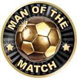 Attack Strike Football Trophy | Black Resin Award | Free Engraving 160mm