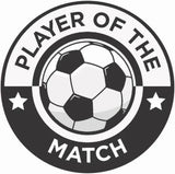 Attack Strike Football Trophy | Black Resin Award | Free Engraving 160mm