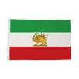 Flagmania Iran Old (Persia) 3ft x 2ft Polyester Flag on white background