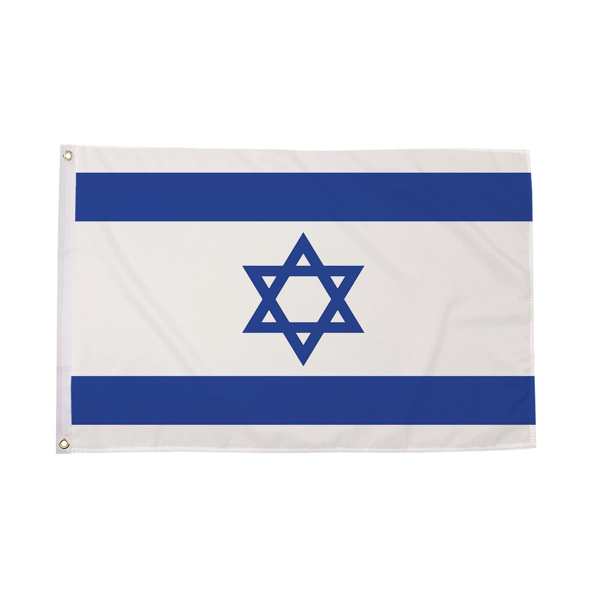 Flagmania Israel 3ft x 2ft Polyester Flag on white background