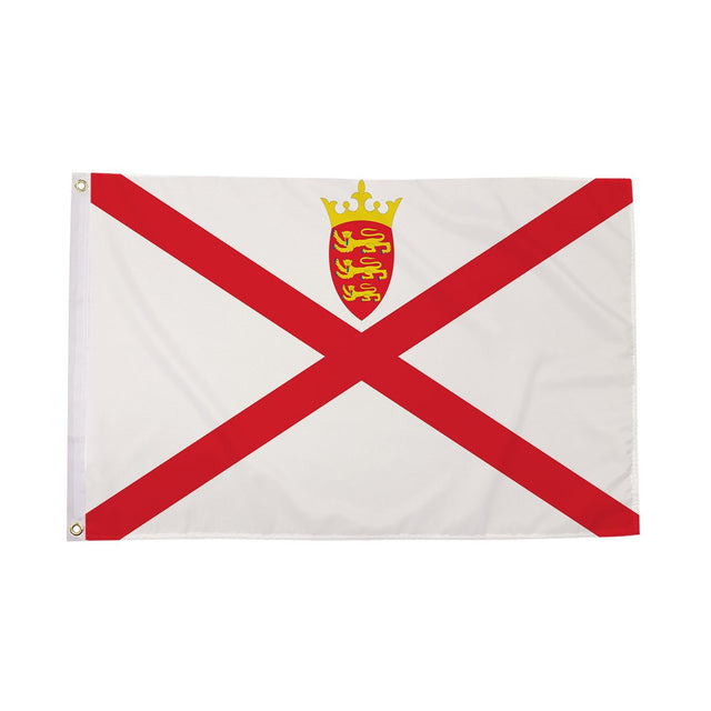Flagmania Jersey 3ft x 2ft Polyester Flag on white background
