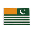 Flagmania Kashmir 3ft x 2ft Polyester Flag on white background
