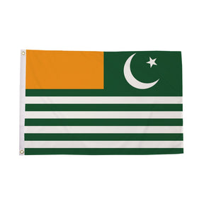 Flagmania Kashmir 3ft x 2ft Polyester Flag on white background