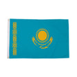 Flagmania Kazakhstan 3ft x 2ft Polyester Flag on white background