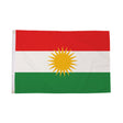 Flagmania Kurdistan 3ft x 2ft Polyester Flag on white background
