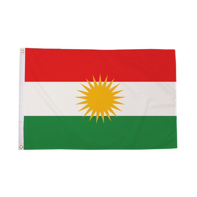 Flagmania Kurdistan 8ft x 5ft polyester flag