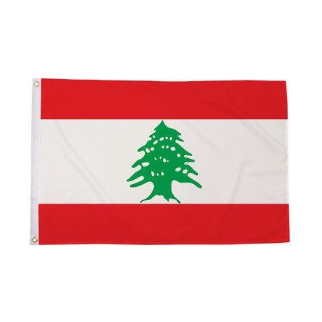 Flagmania Lebanon 8ft x 5ft polyester flag