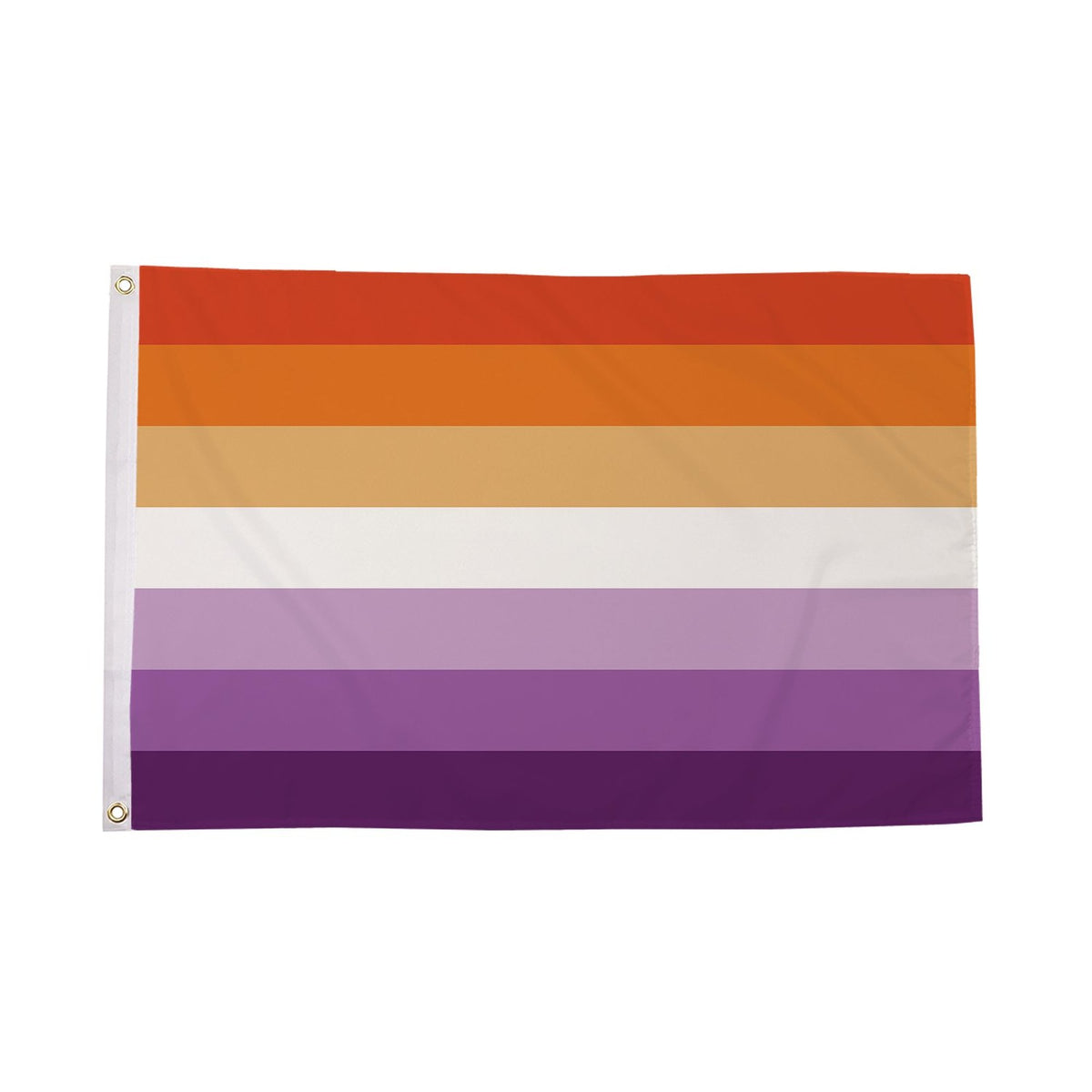 Flagmania Lesbian Sunset Stripes 8ft x 5ft polyester flag