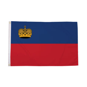 Flagmania Liechtenstein 5ft x 3ft Polyester Flag