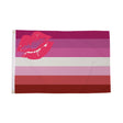Flagmania Lipstick Lesbian 3ft x 2ft Polyester Flag on white background
