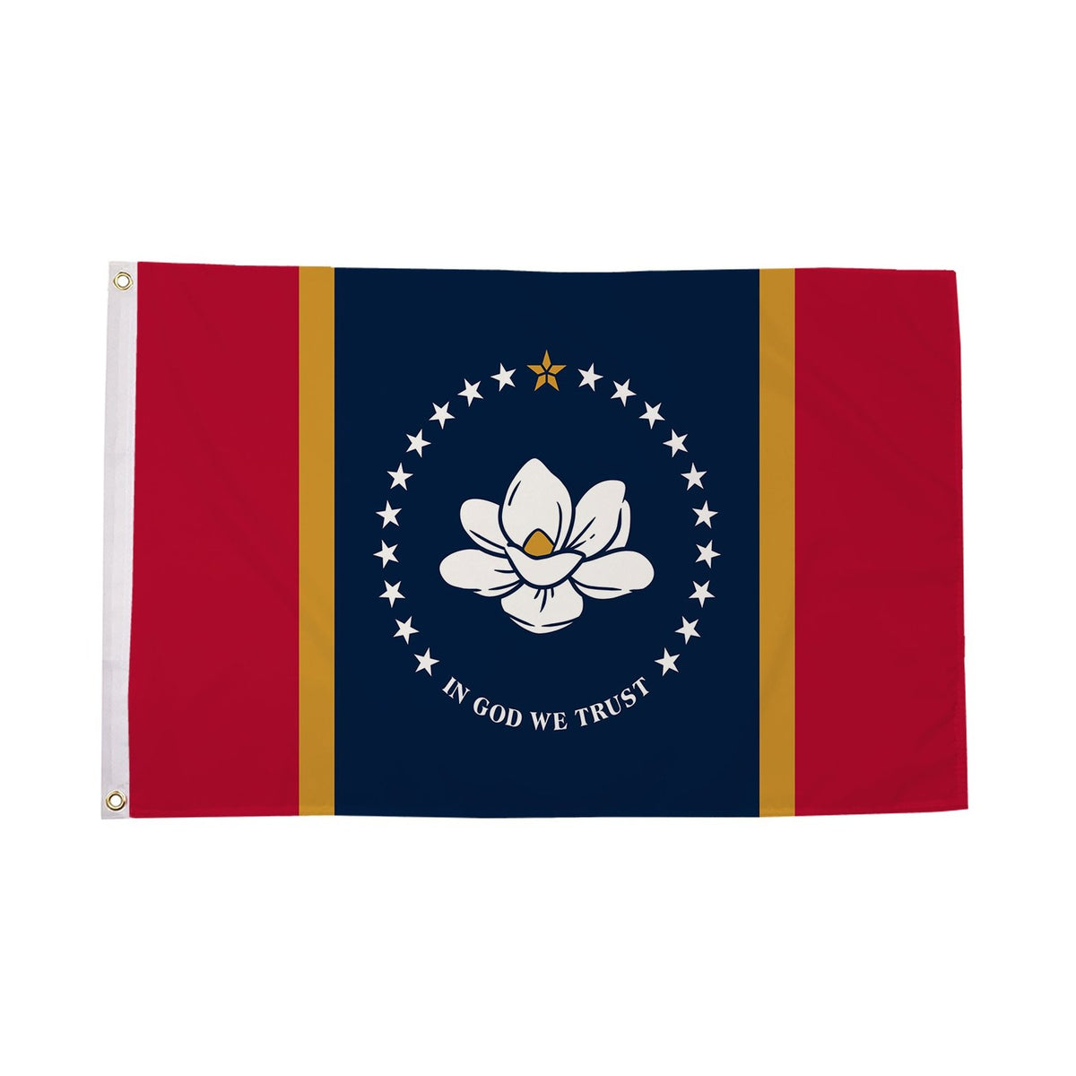 Flagmania Mississippi New (2021) 5ft x 3ft Polyester Flag