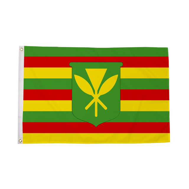 Flagmania Native Hawaiians 5ft x 3ft (150cm x 90cm) Flag 5ft x 3ft Polyester Flag
