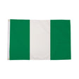 Flagmania Nigeria 3ft x 2ft Polyester Flag on white background