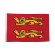 Flagmania Normandy Two Leopards 8ft x 5ft polyester flag