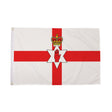 Flagmania Northern Ireland 3ft x 2ft Polyester Flag on white background