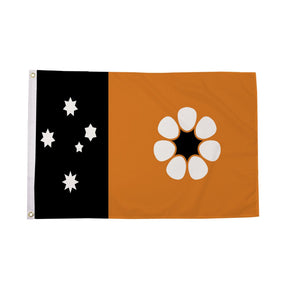 Flagmania Northern Territory 3ft x 2ft Polyester Flag on white background