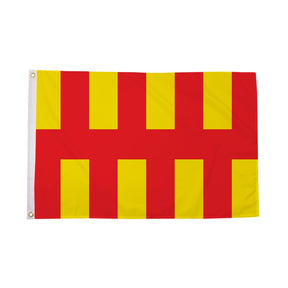 Flagmania Northumberland 8ft x 5ft polyester flag