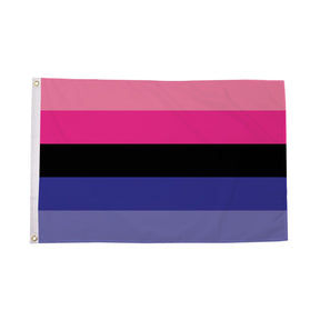 Flagmania Omnisexual 3ft x 2ft Polyester Flag on white background
