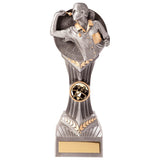 Personalised Falcon Darts Female Award 210mm – Silver and Gold with Free Engraving 